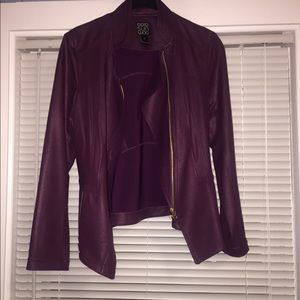 Clara Sun Woo liquid leather jacket